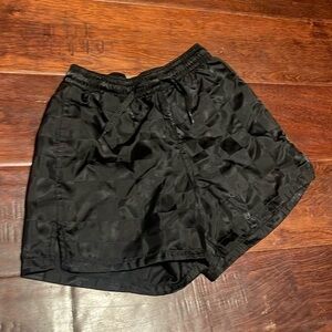 Umbro kids soccer shirts checkered all black with drawstring size 2xs specialty